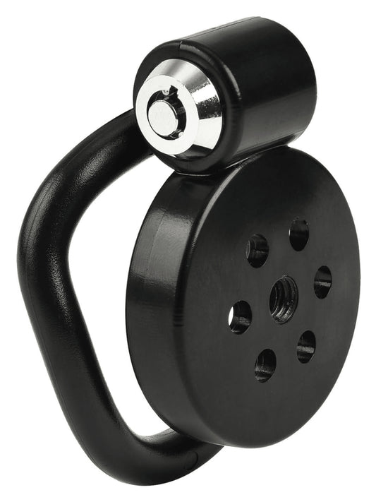 Love In Leather Flat Cock Cage Matte Black