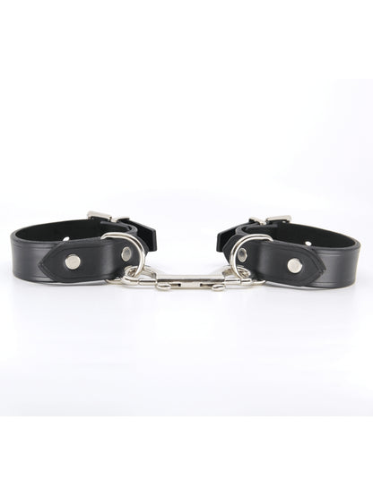 Love In Leather Leather Hand Cuffs