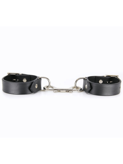 Love In Leather Leather Hand Cuffs