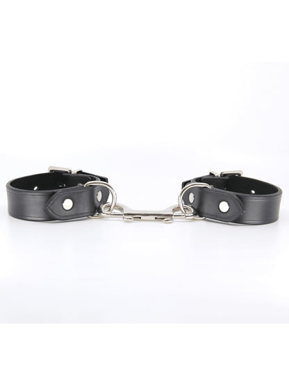 Love In Leather Leather Hand Cuffs