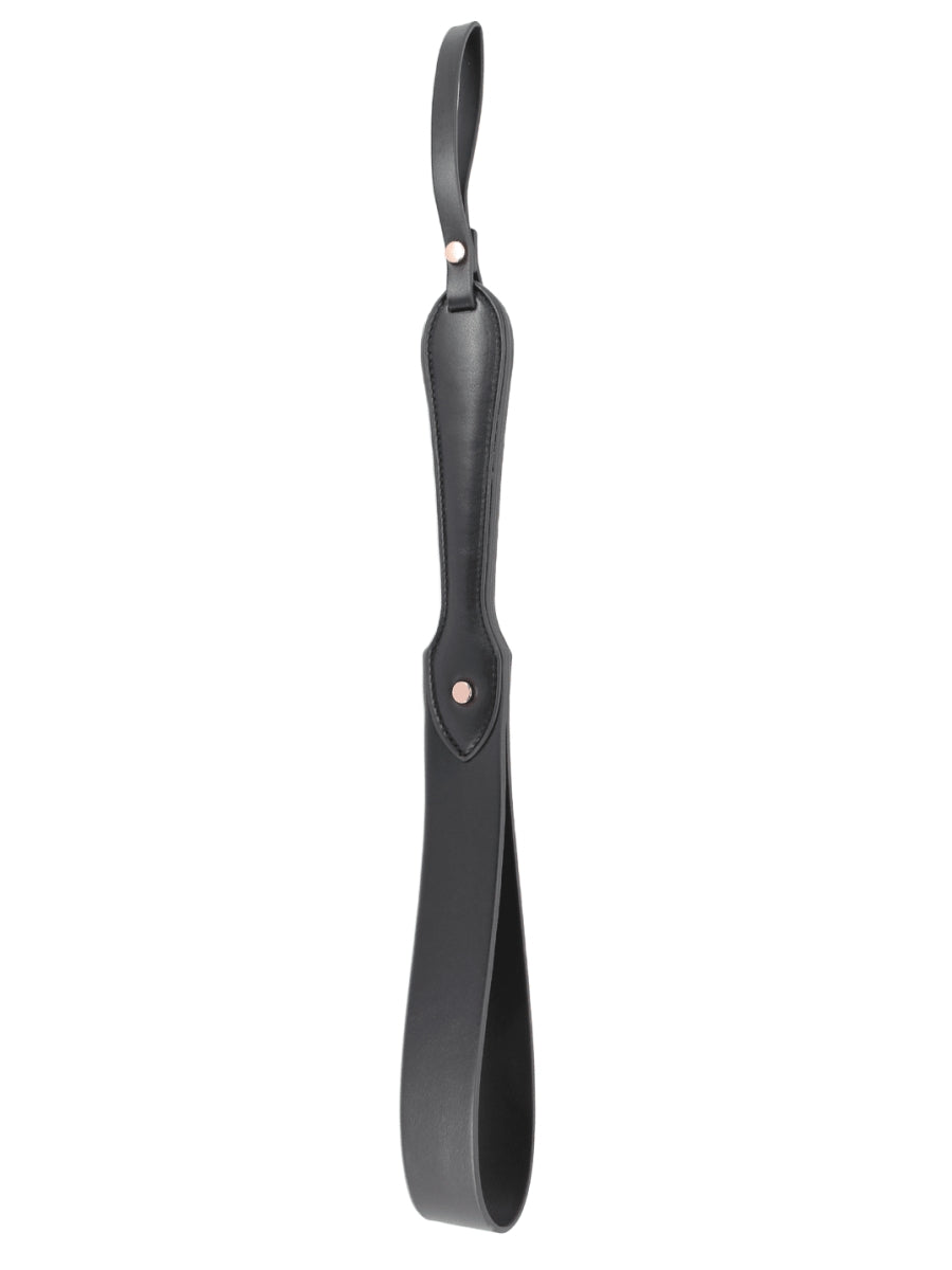 Love In Leather Leather Slapper Paddle Rose Gold