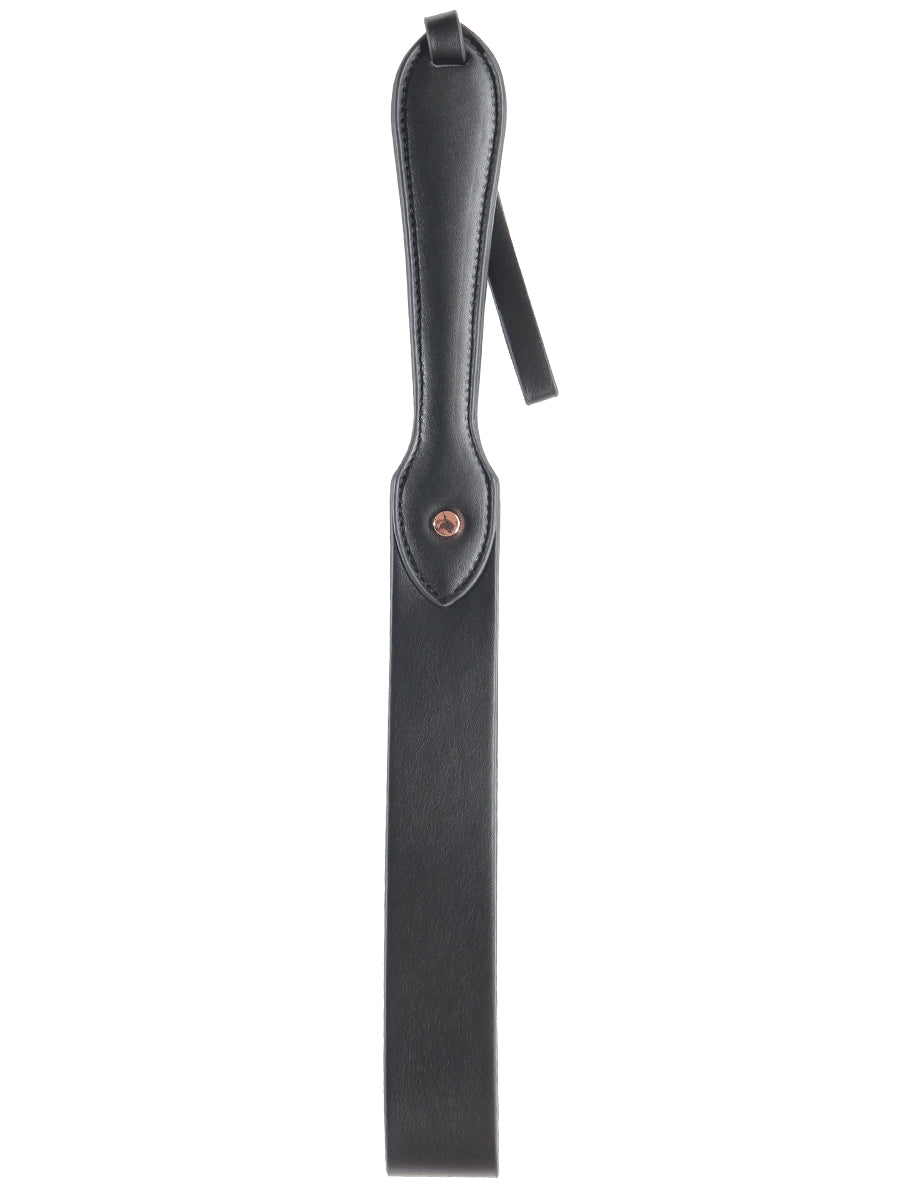 Love In Leather Leather Slapper Paddle Rose Gold