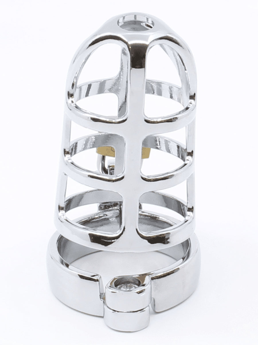 Love In Leather Spider Web Cock Cage 45mm