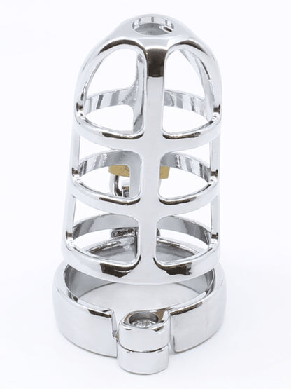 Love In Leather Spider Web Cock Cage 45mm