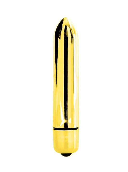 Love In Leather Vibrating Bullet Gold