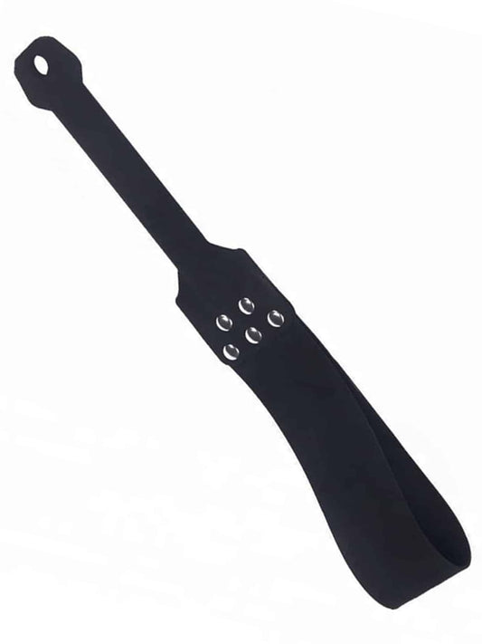 Love In Leather Studded Silicone Paddle