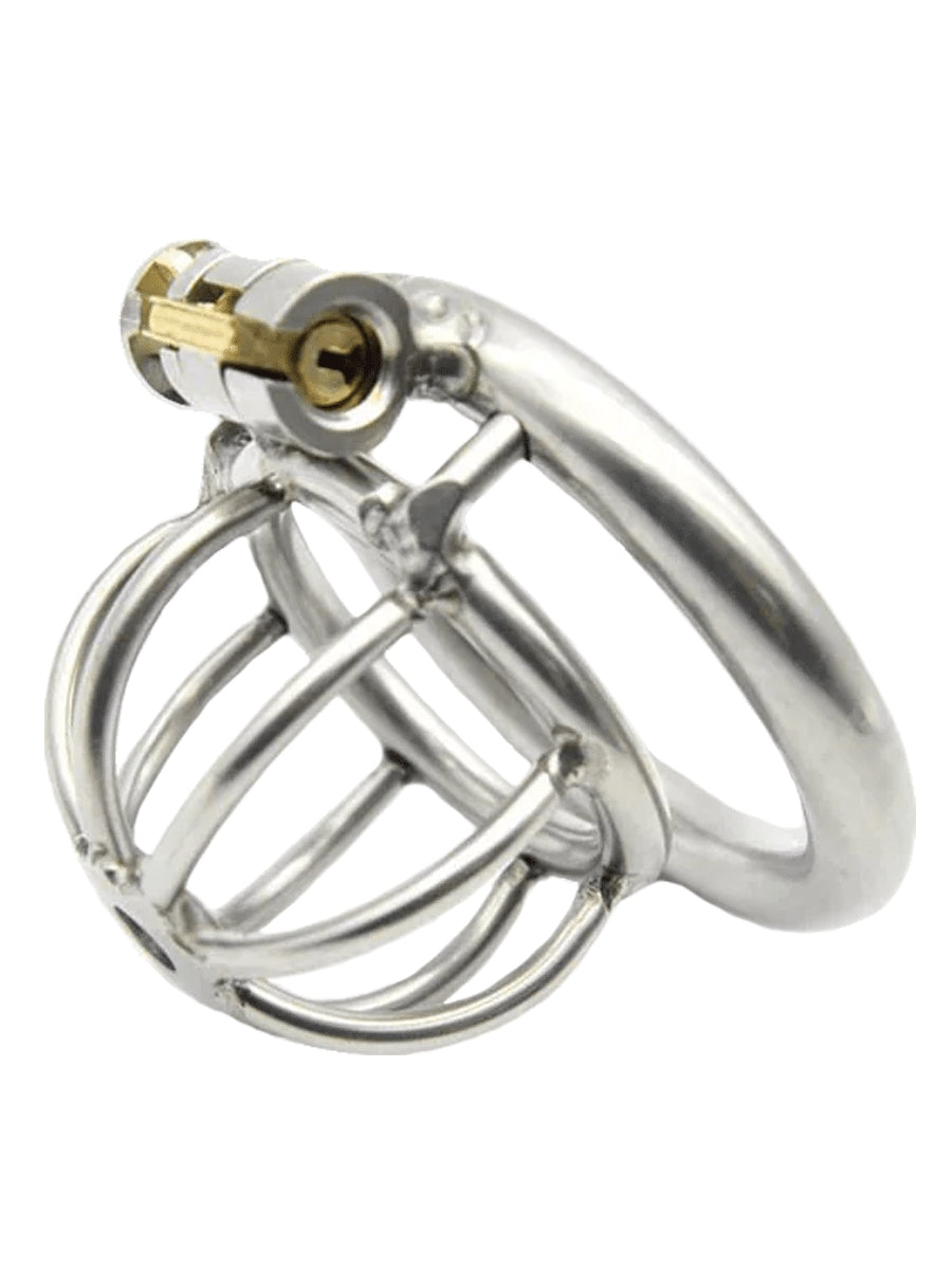 Love in Leather Short Bird Cage Cock Cage 45mm
