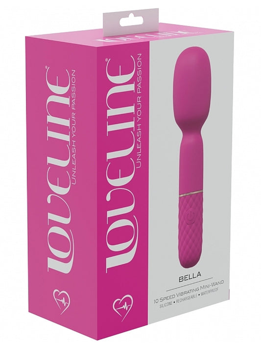 Loveline Bella Mini Wand Vibrator Pink