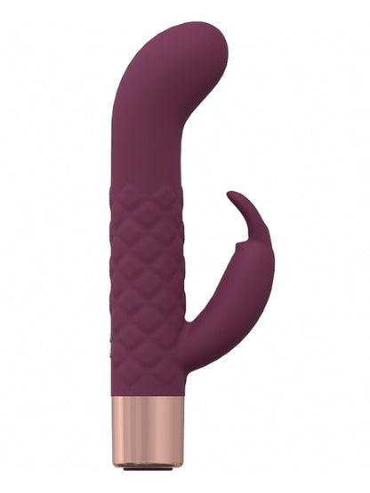 Loveline Devotion Mini Rabbit Vibrator Burgundy