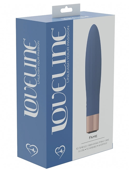 Loveline Fame Mini Bullet Vibrator Blue