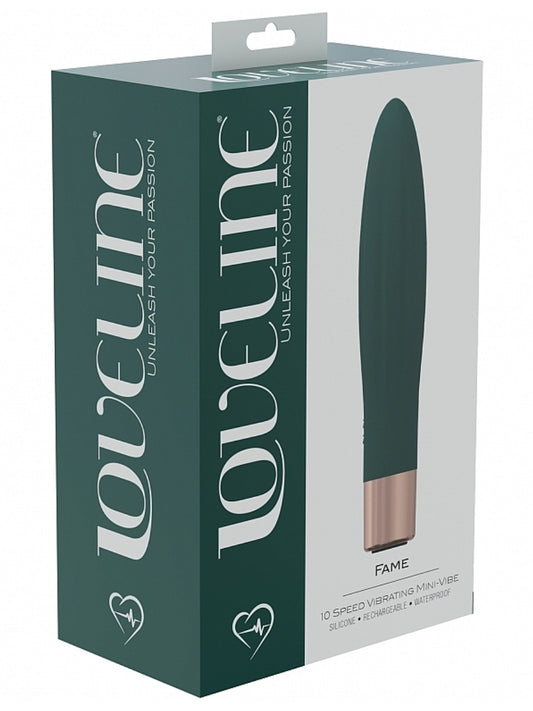 Loveline Fame Mini Bullet Vibrator Forest Green