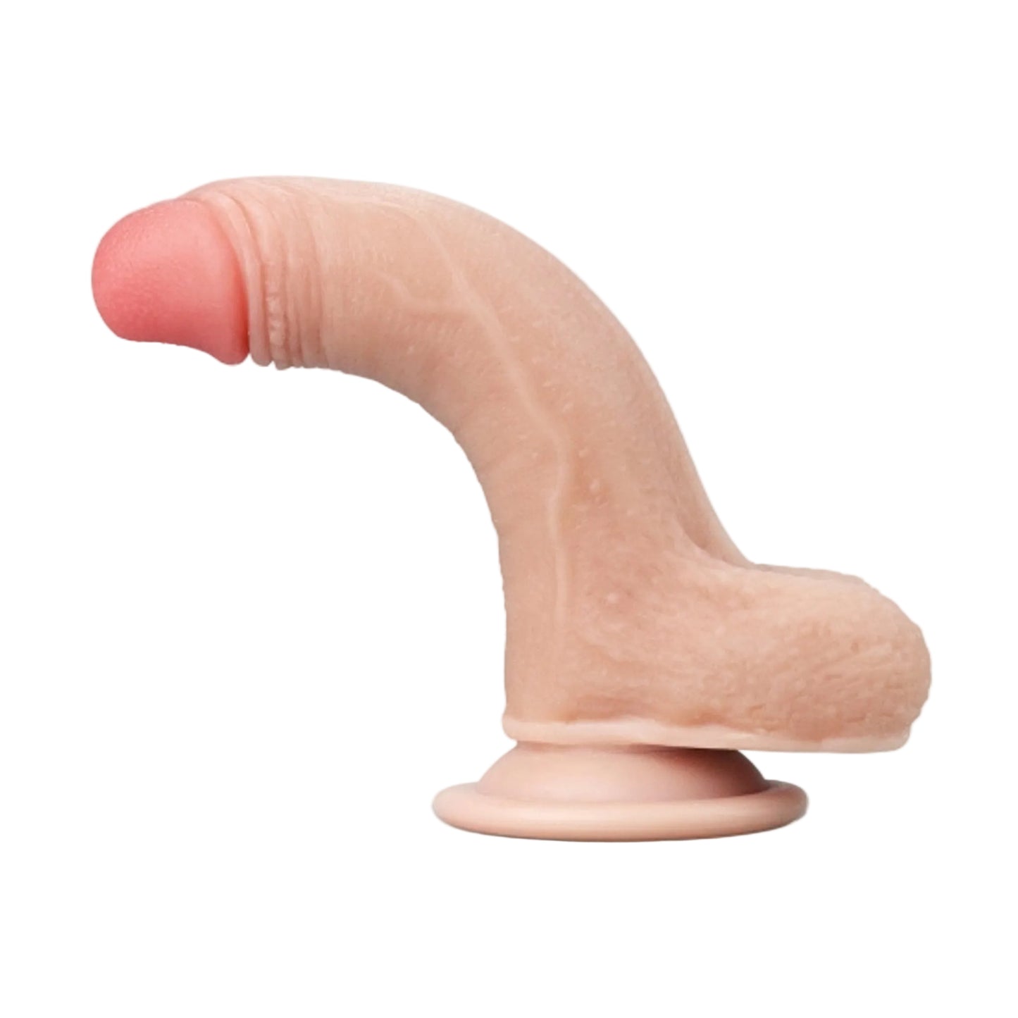 Side view showing flexible bent shaft position