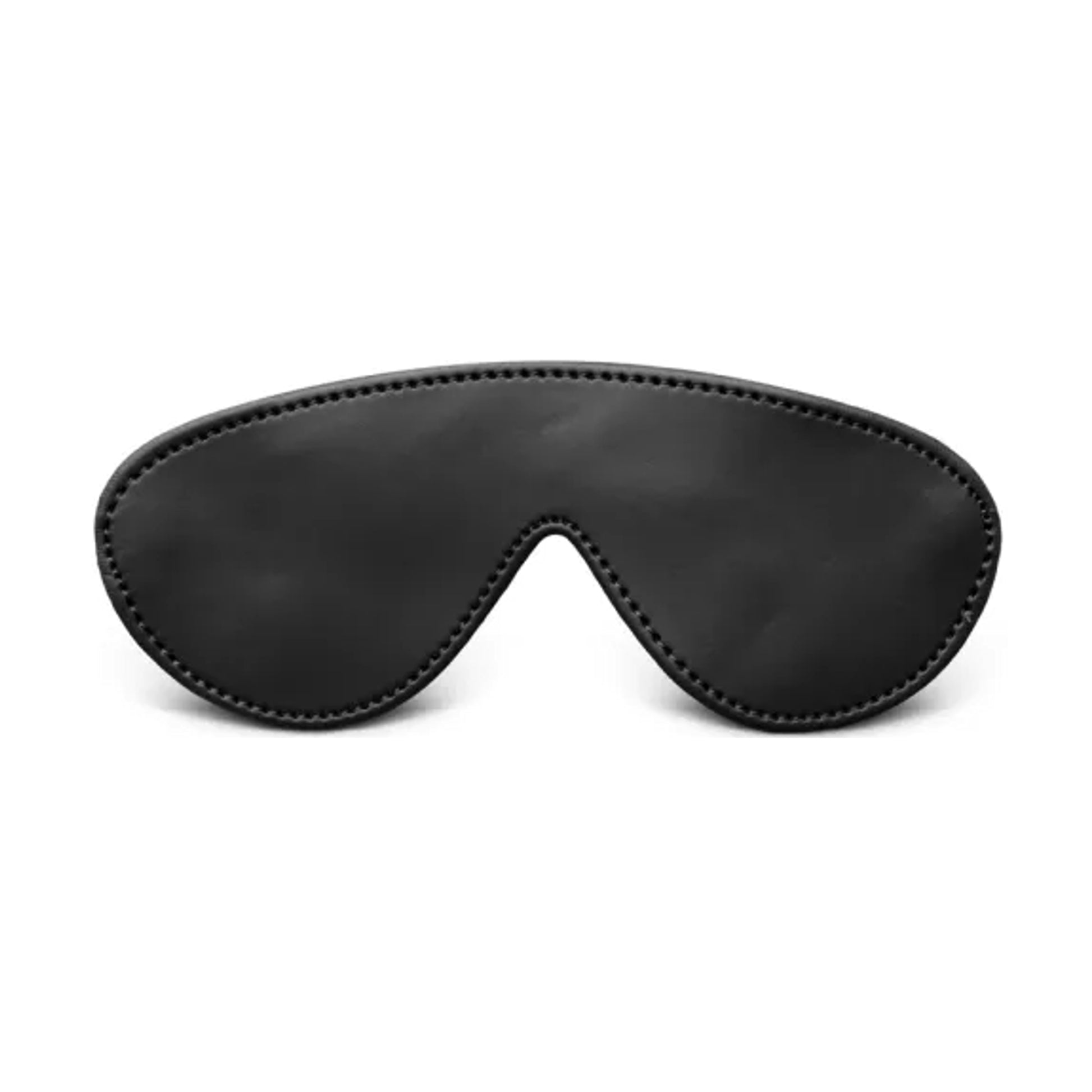 Black blindfold close-up detail