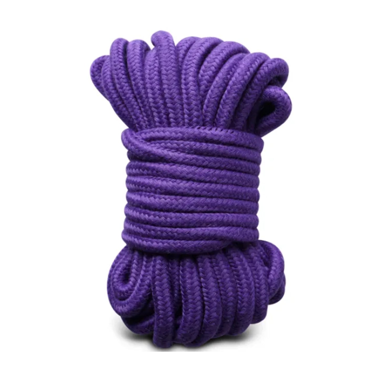 Bundle of 5m purple cotton rope