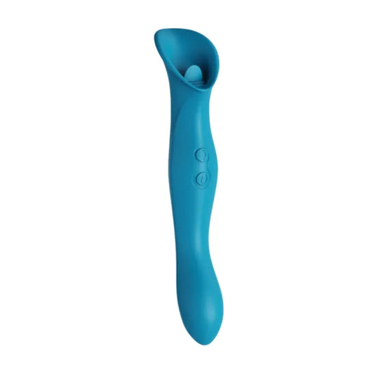 Luxe-AF Aqua Pulse Dual Stim 2-in-1 Vibrator front view