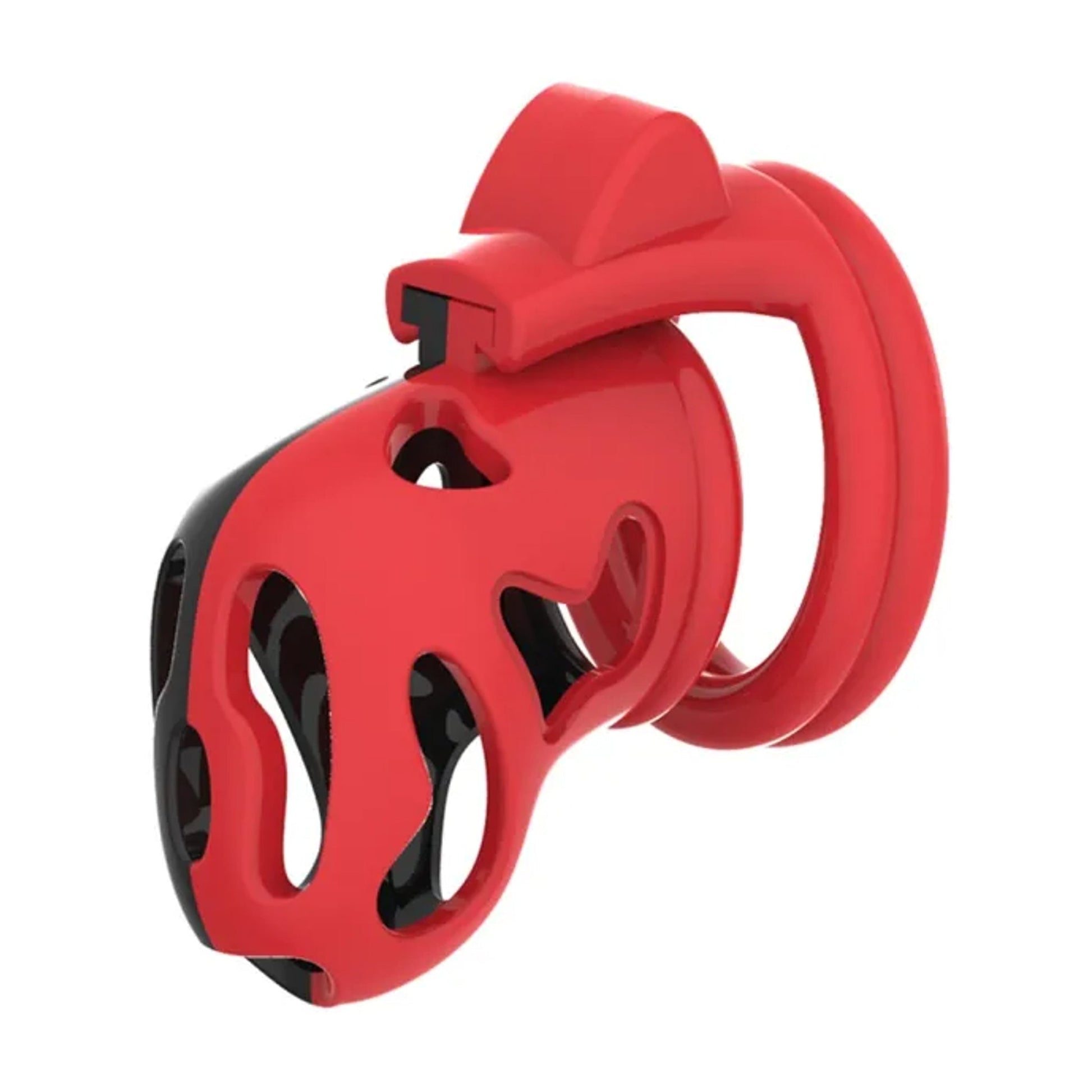 Right side angled cage view 