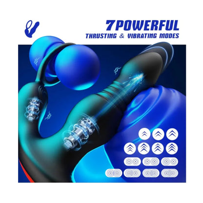 Graphic showing 7 thrusting and vibration modes
