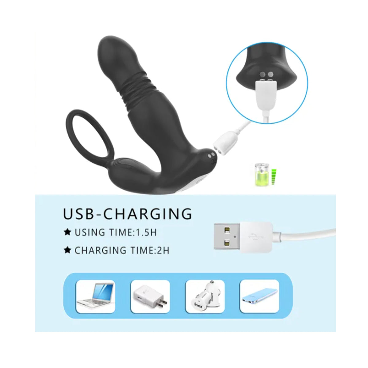 USB magnetic charging information