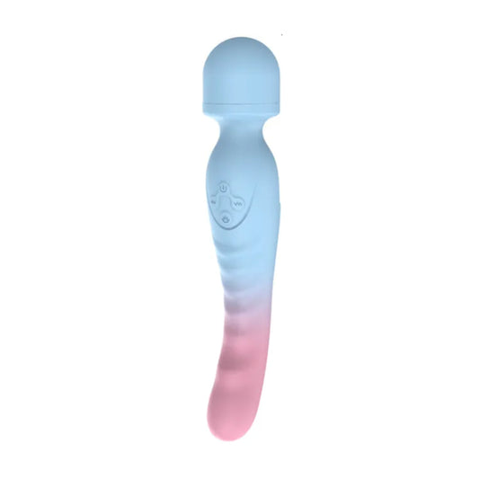 Front view of Cotton Candy Bloom Wand