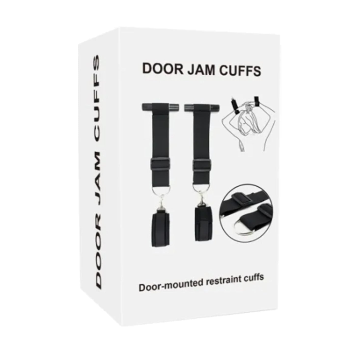 Luxe-AF Doorjamb Cuffs retail box front view
