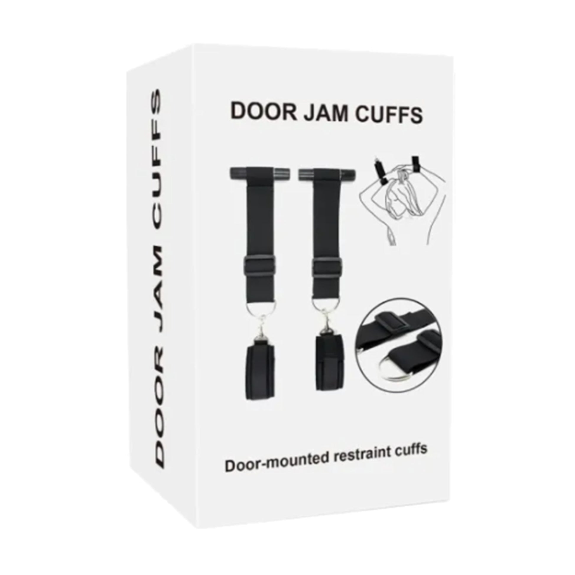 Luxe-AF Doorjamb Cuffs retail box front view