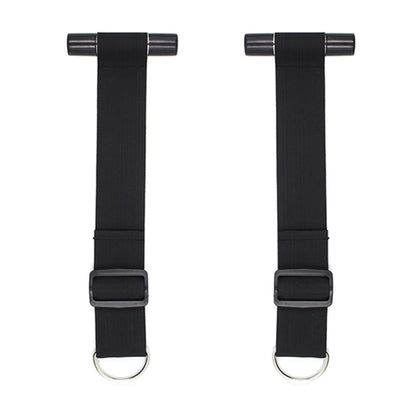 Over-door anchor bar attached to nylon strap