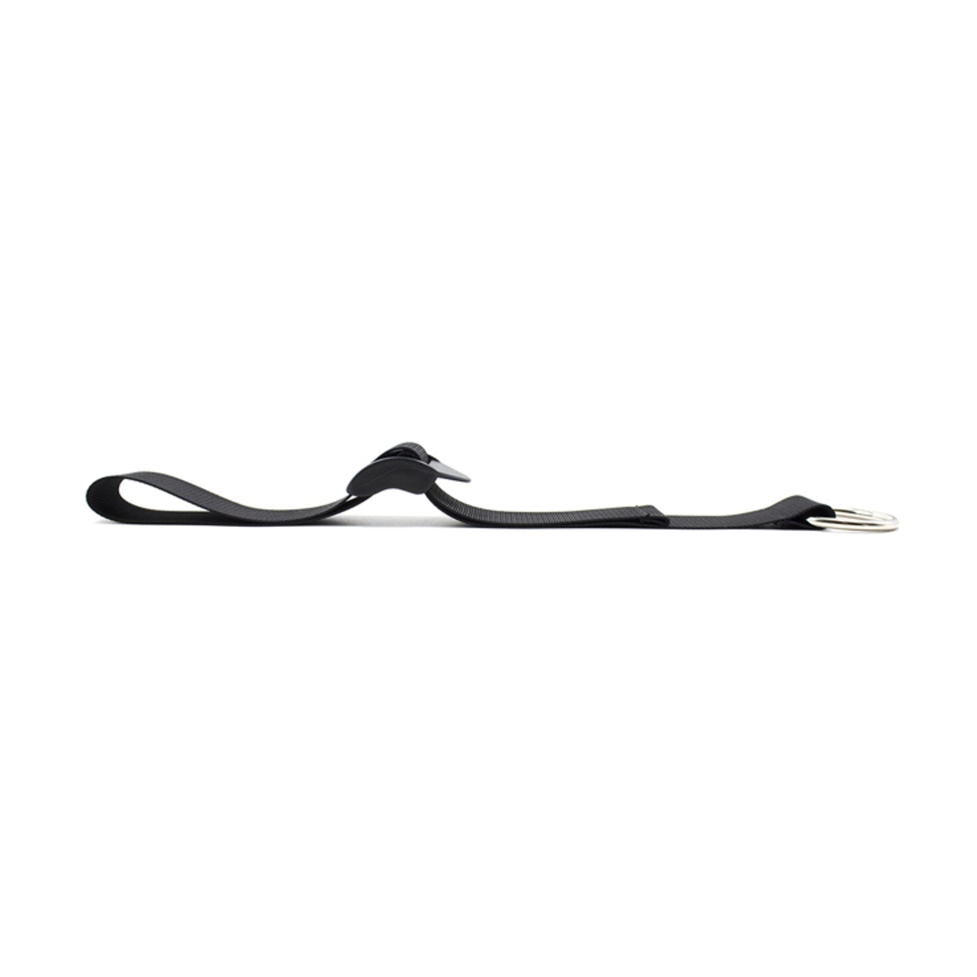 Door restraint strap laid flat side profile
