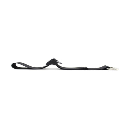 Door restraint strap laid flat side profile