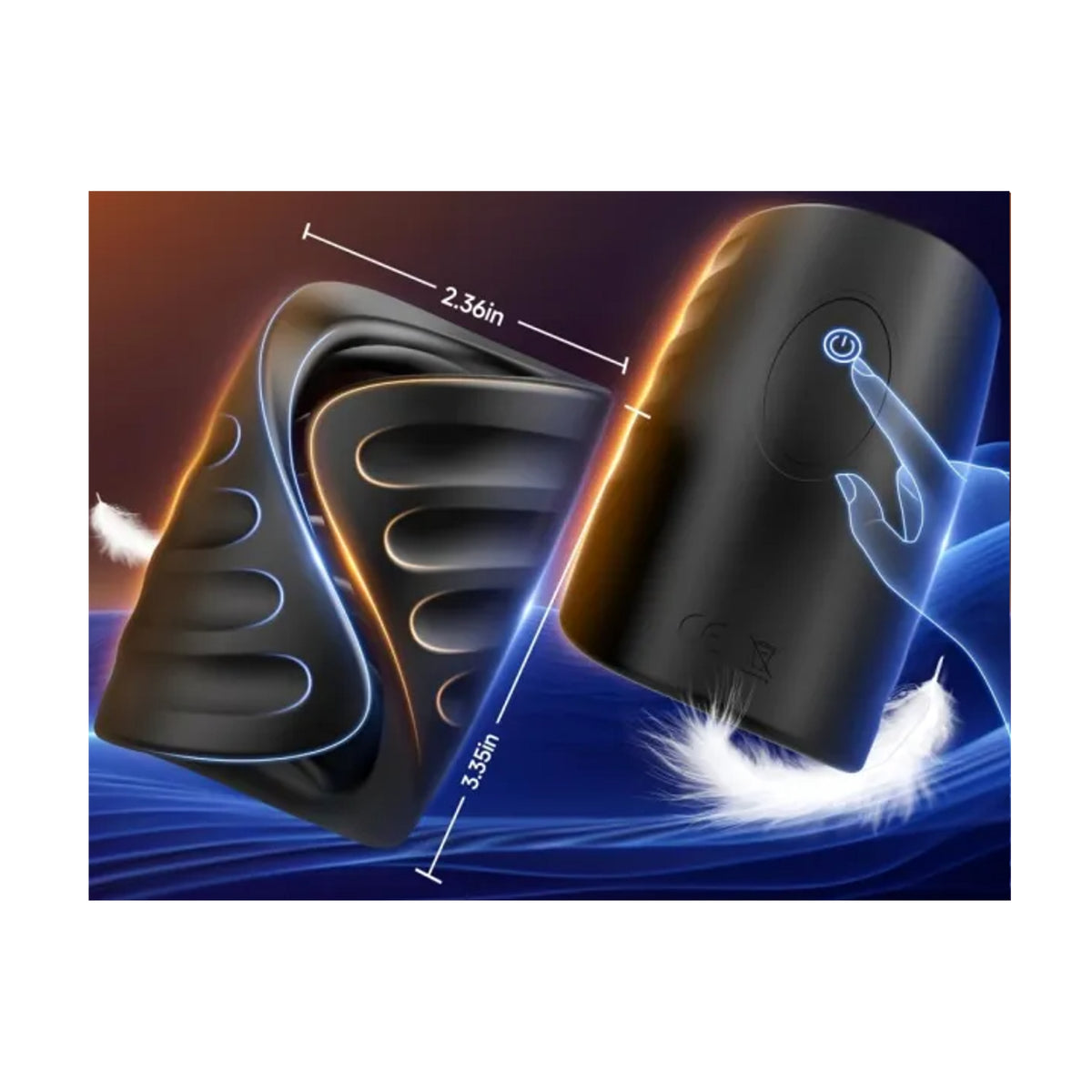 Product dimensions and magnetic charging connection
