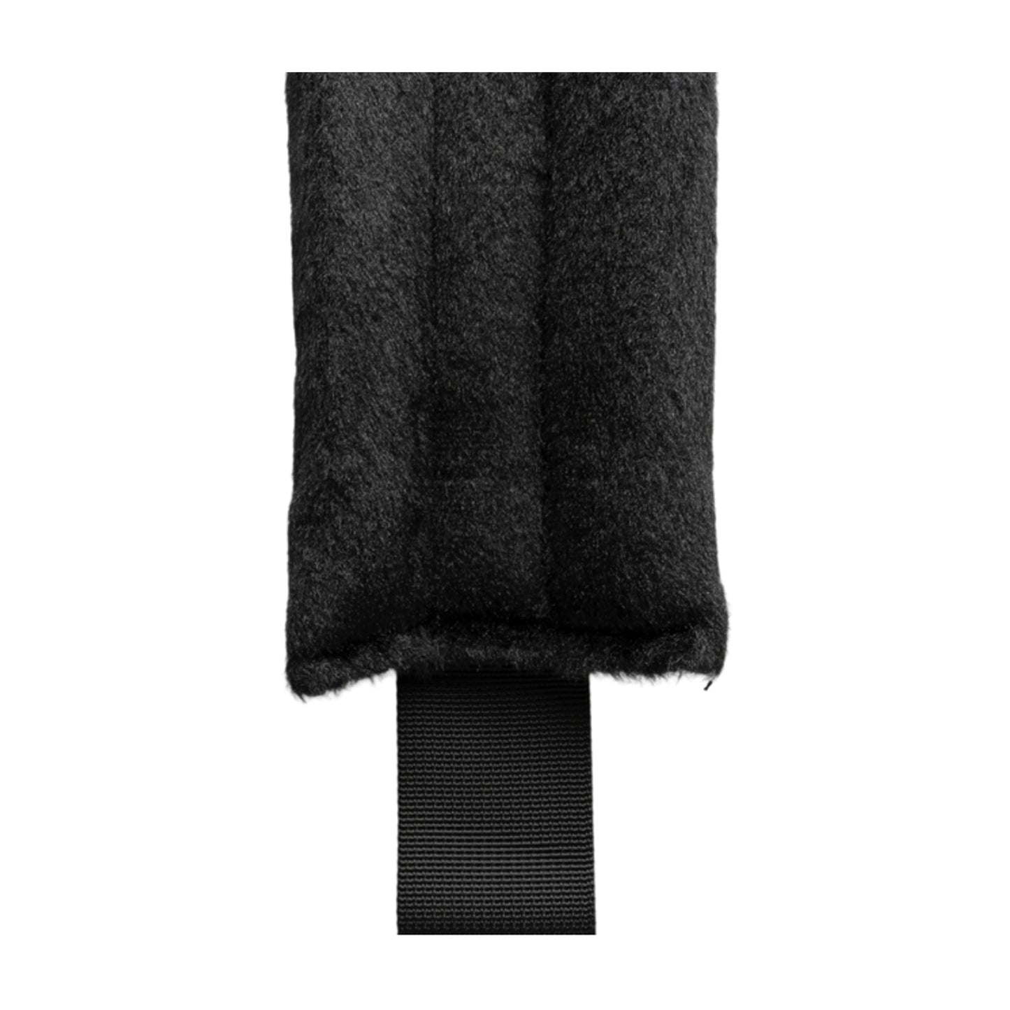 Close-up of plush padded section on Doggy Strap