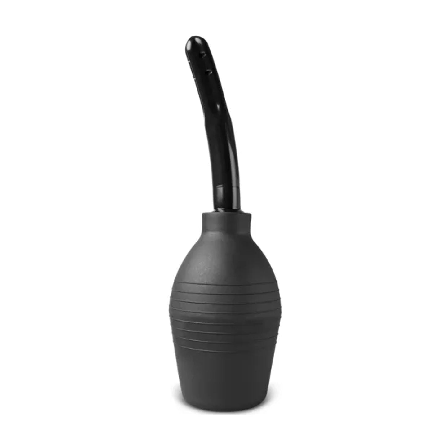 Front view of Luxe Flush douche with curved nozzle