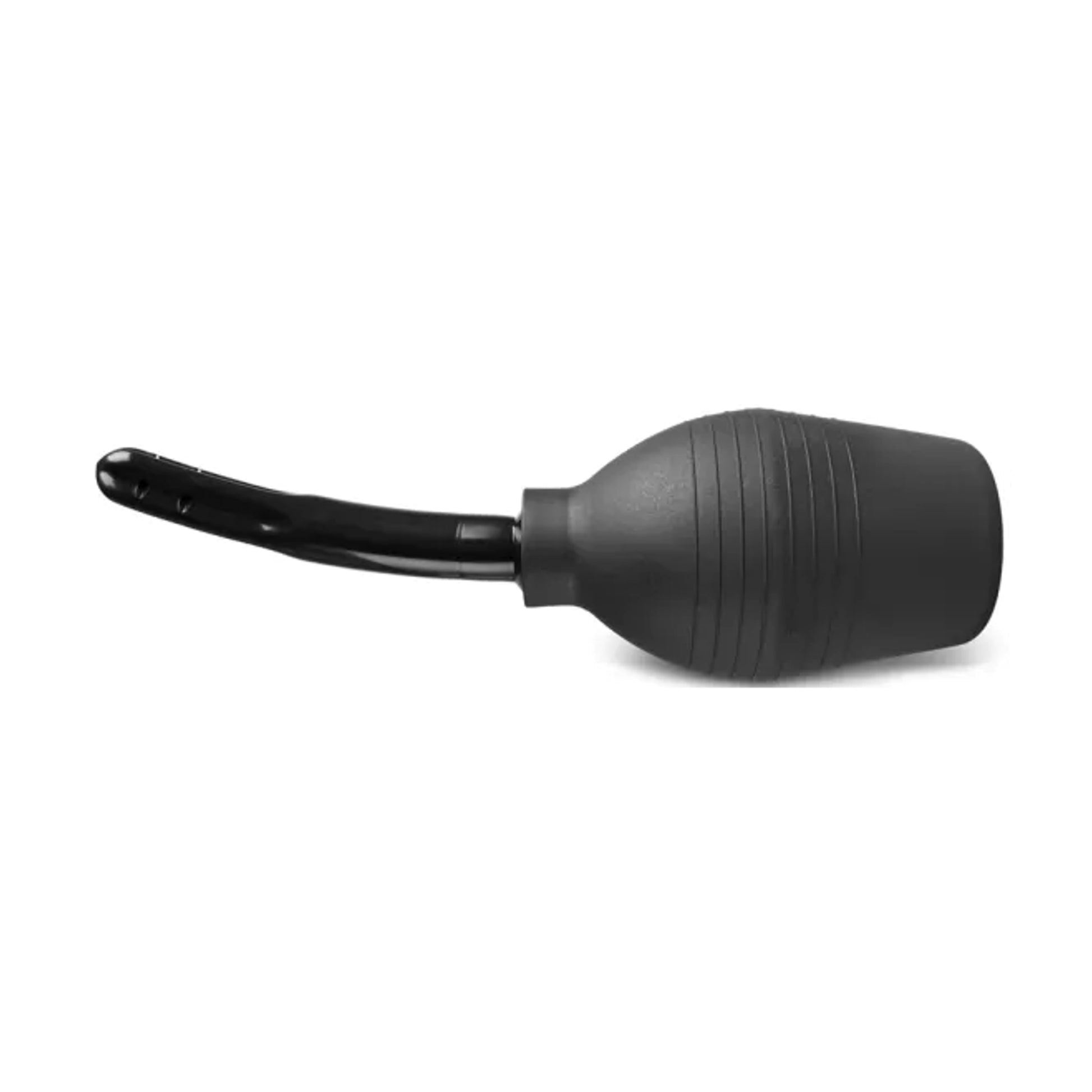 Side view of Luxe Flush douche and bulb reservoir