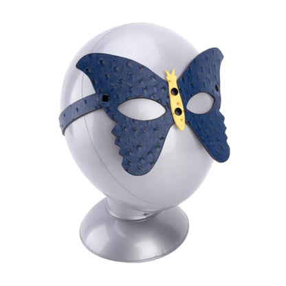 Butterfly mask displayed on mannequin head