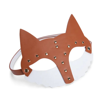 Angled view showing fox ears and layered construction