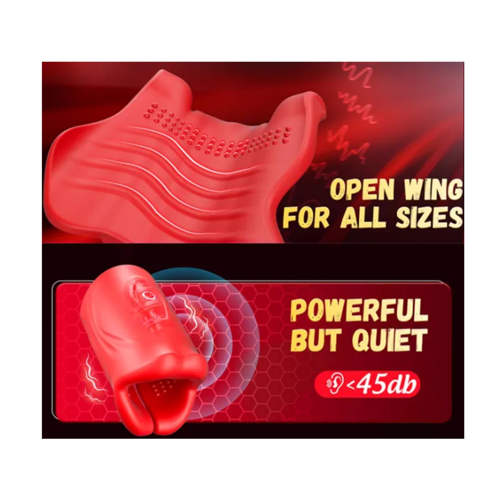 Open ended and wing design flexibility detail