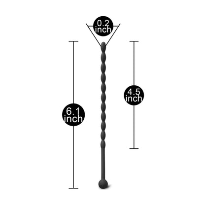 Beaded penis sound dimensions display