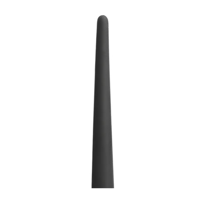 Silicone penis sound tapered tip close up