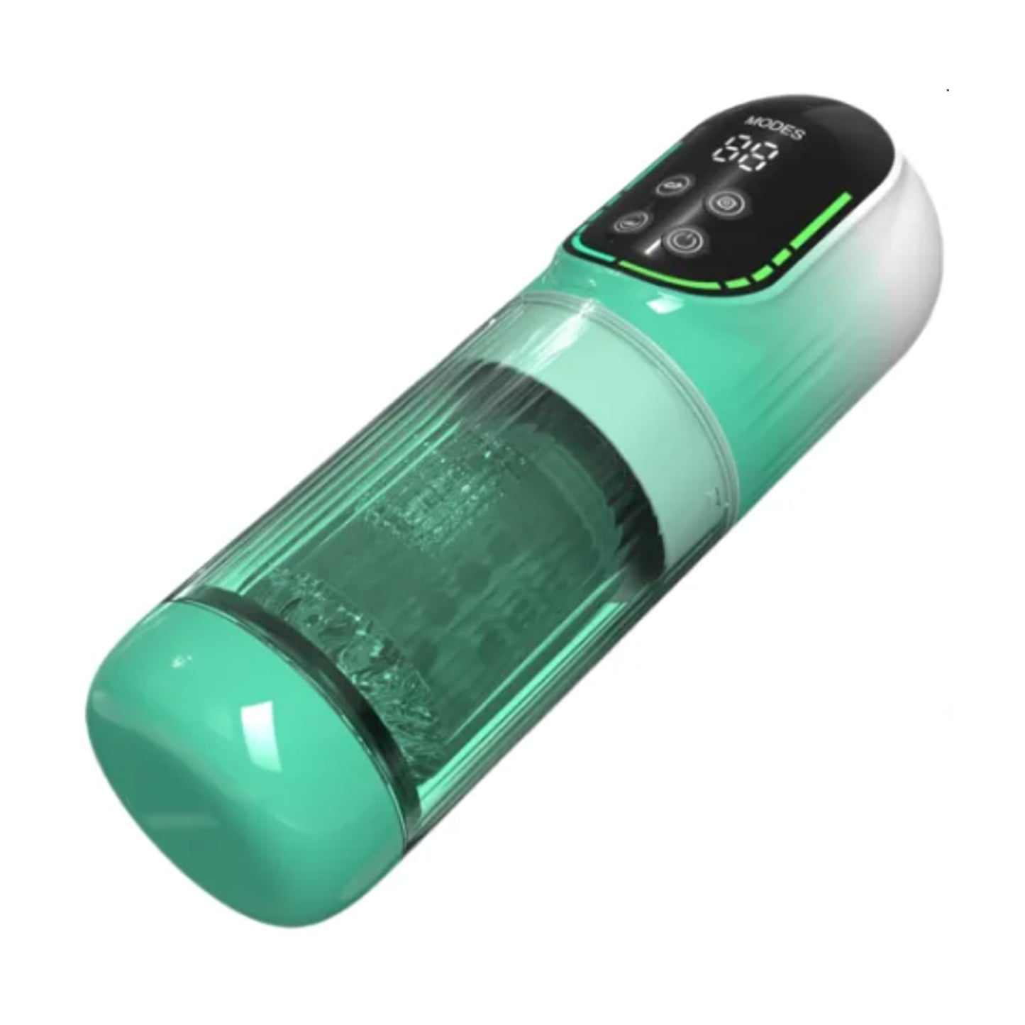 Angled View Highlighting Transparent Chamber