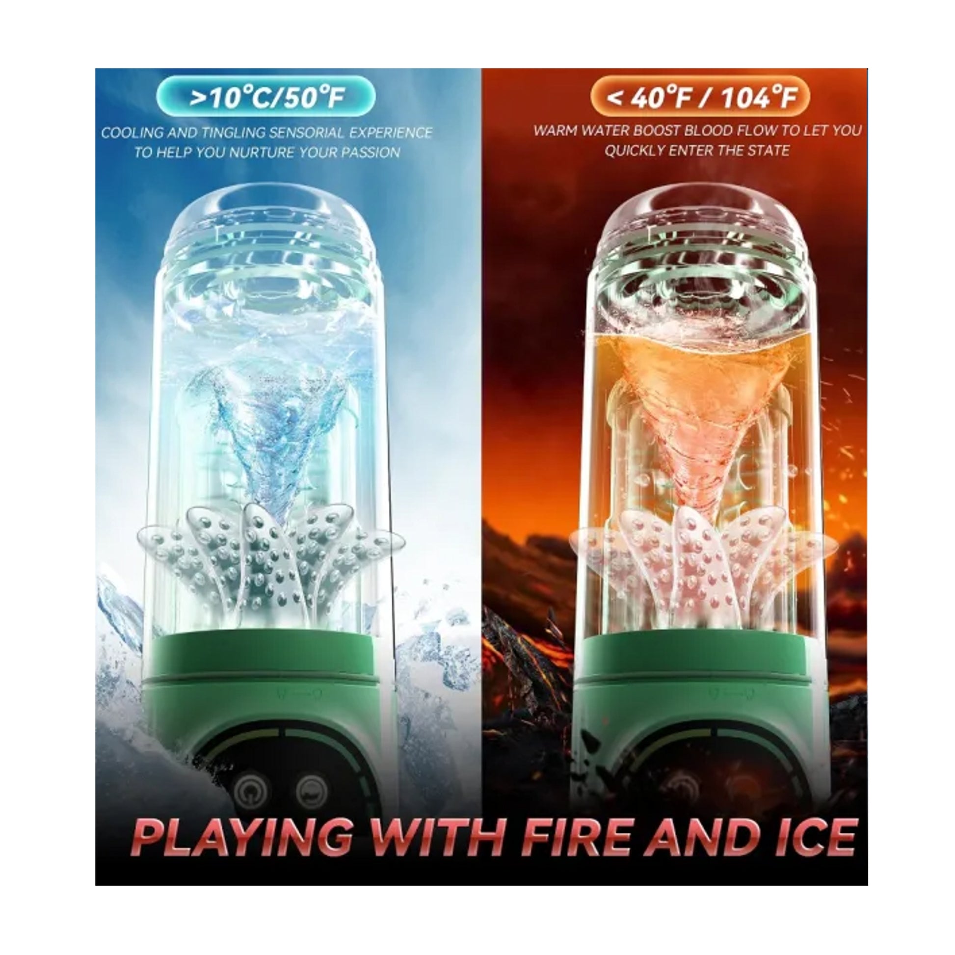 Temperature Play Chamber With Hot And Cold Water
