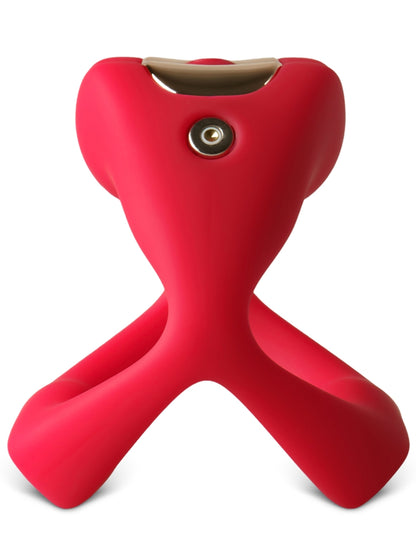 Luxe-AF Red Rogue App Control Cock Ring