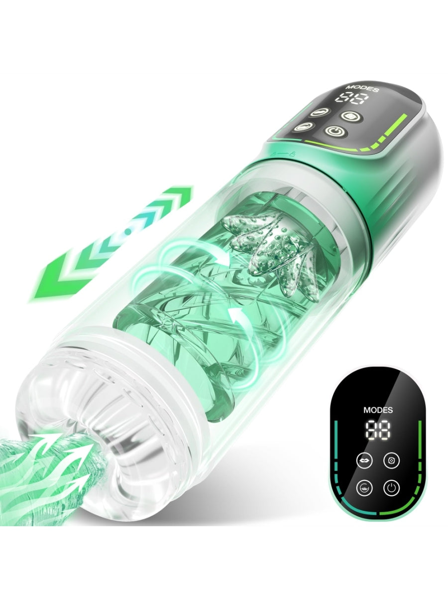 Luxe-AF Thrust Royale Thrusting Vibrating Masturbator