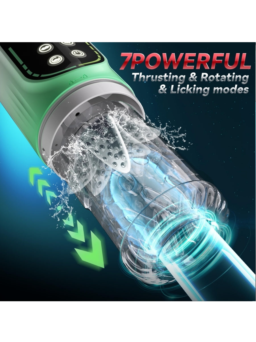 Luxe-AF Thrust Royale Thrusting Vibrating Masturbator