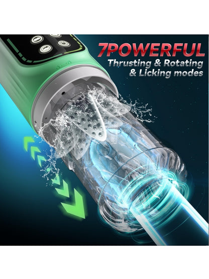 Luxe-AF Thrust Royale Thrusting Vibrating Masturbator