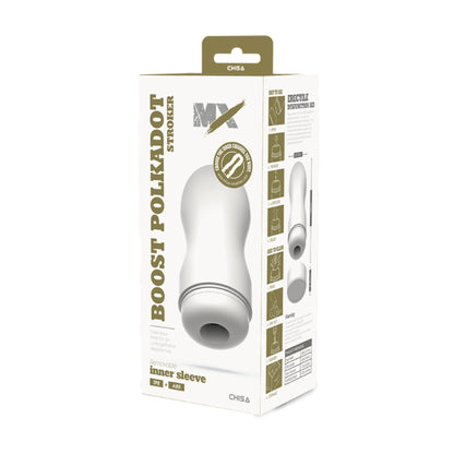 MX Boost Polkadot Stroker in retail packaging