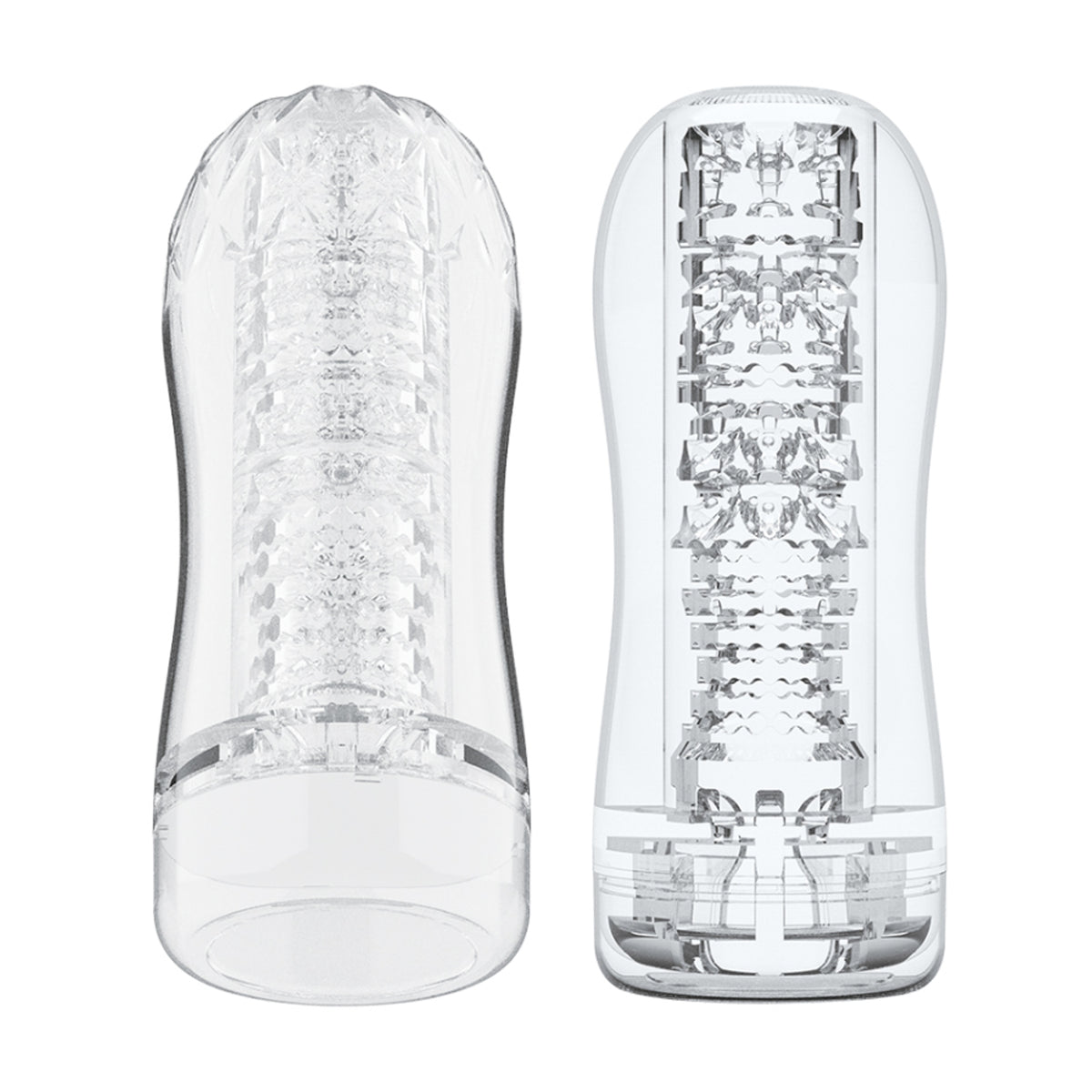 Full stroker showing texture alongside cross-section