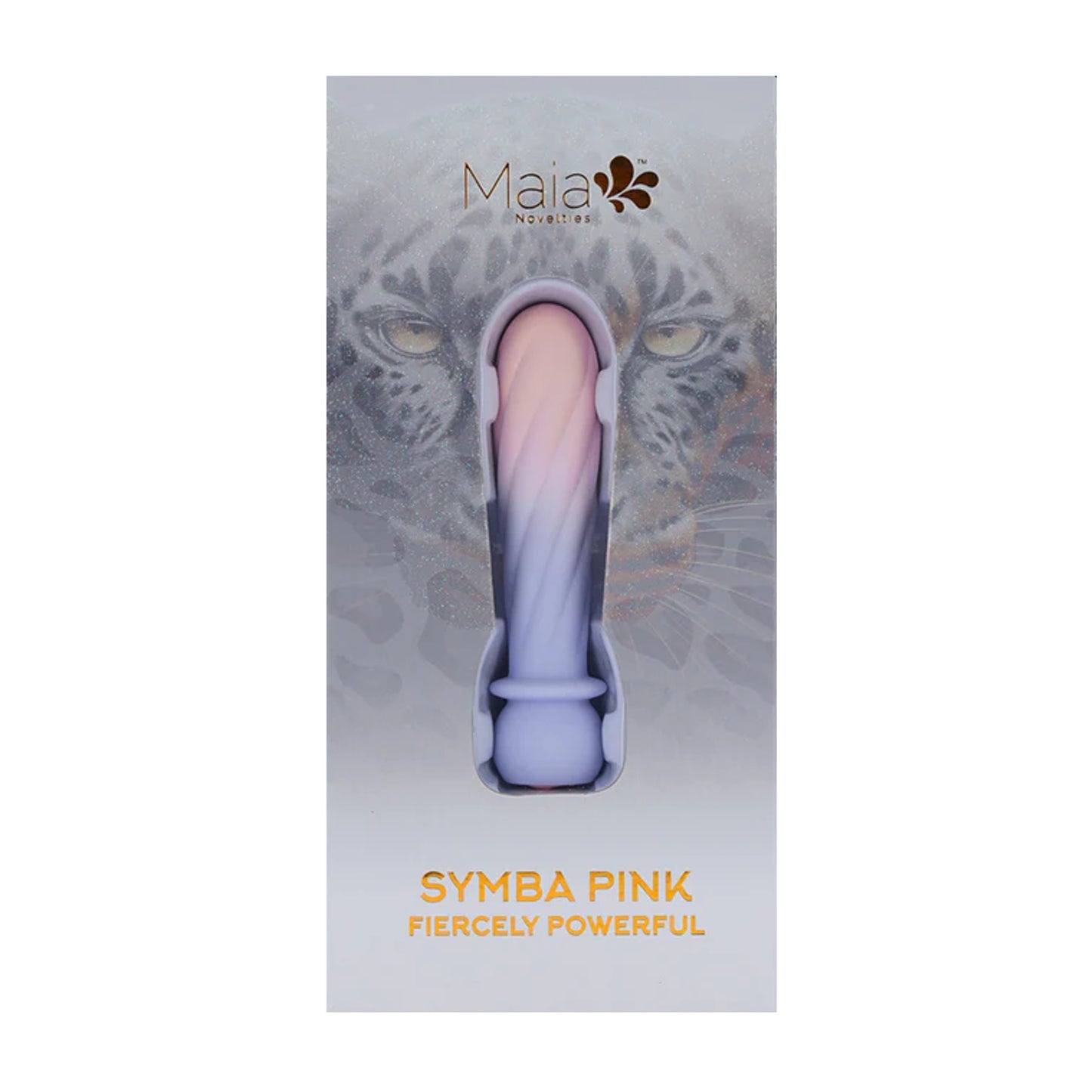 Maia Symba Swirl Flexible Bullet Pink retail packaging