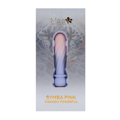 Maia Symba Swirl Flexible Bullet Pink retail packaging