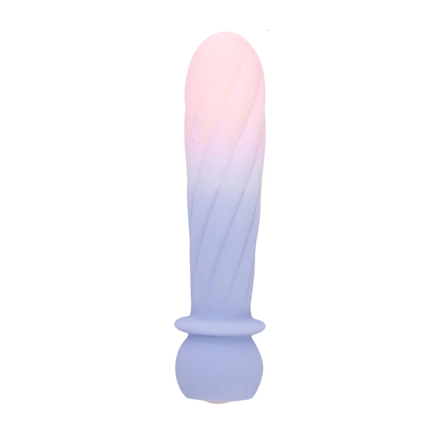 Pink purple gradient swirl bullet front view unboxed