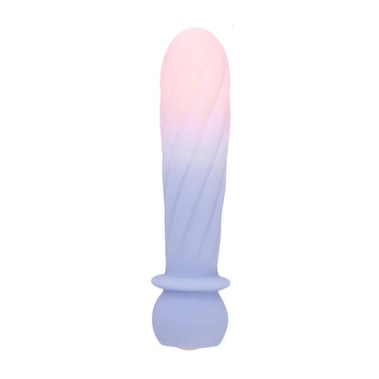 Pink purple gradient swirl bullet front view unboxed