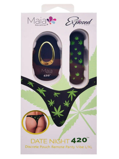Maia Date Night 420 Remote Panty Vibe L/XL